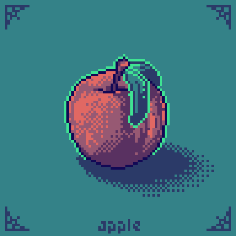 Wait. That's no apple. It's a peach!